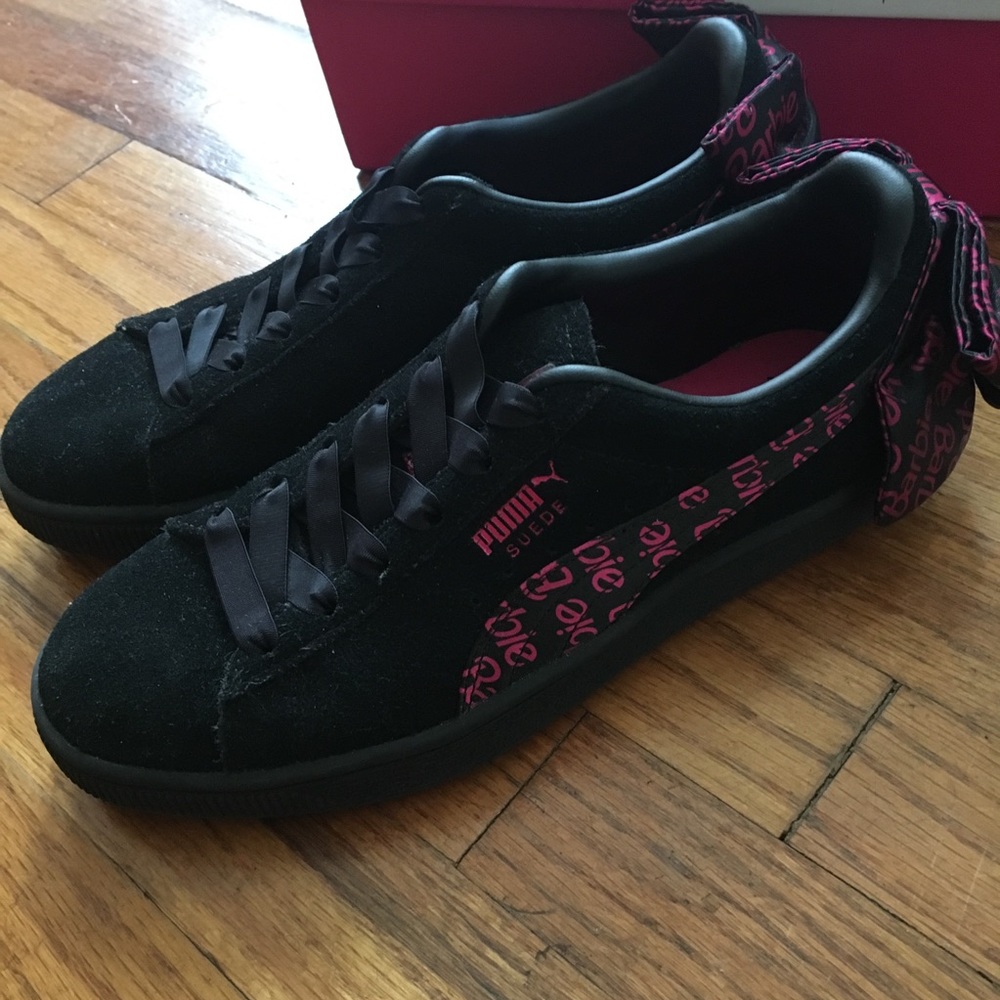 Barbie and Puma 50th anniversary shoes. Like new!
